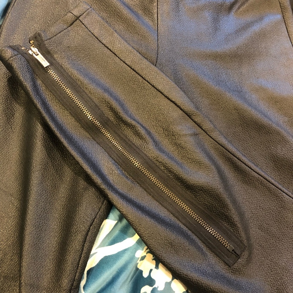BCBG Pleather Straight Leg - Picture 2 of 3